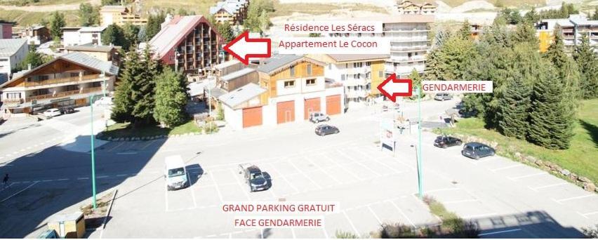 Apartmán Le Cocon, Centre Station Les Deux Alpes Exteriér fotografie